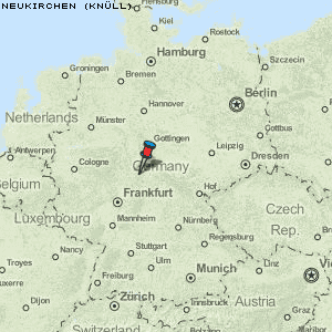 Neukirchen (Knüll) Karte Deutschland