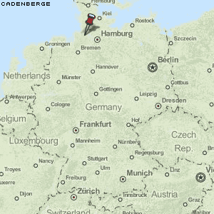 Cadenberge Karte Deutschland