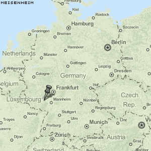 Meisenheim Karte Deutschland