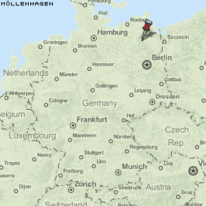 Möllenhagen Karte Deutschland