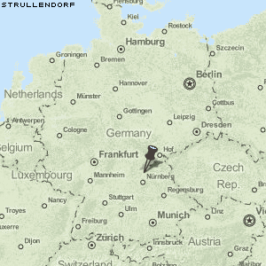 Strullendorf Karte Deutschland