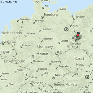 Schleife Karte Deutschland