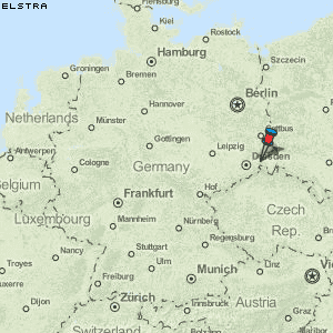 Elstra Karte Deutschland