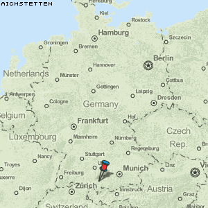 Aichstetten Karte Deutschland