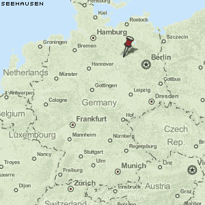 Seehausen Karte Deutschland