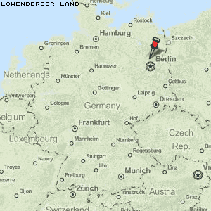 Löwenberger Land Karte Deutschland