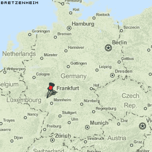 Bretzenheim Karte Deutschland
