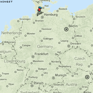 Wingst Karte Deutschland