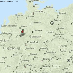 Marienheide Karte Deutschland
