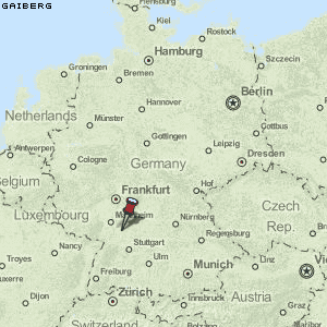 Gaiberg Karte Deutschland