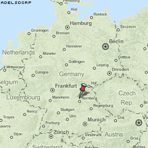 Adelsdorf Karte Deutschland