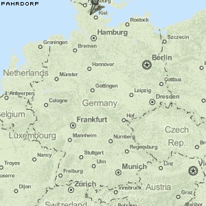 Fahrdorf Karte Deutschland