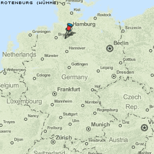 Rotenburg (Wümme) Karte Deutschland