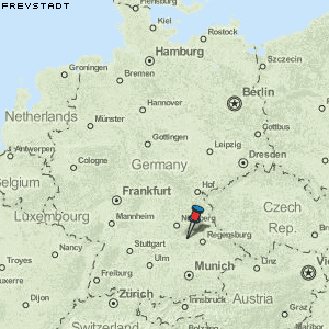 Freystadt Karte Deutschland