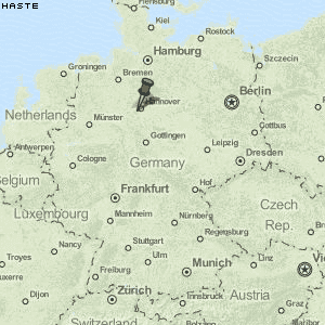 Haste Karte Deutschland
