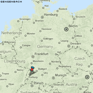 Gengenbach Karte Deutschland