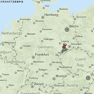 Crinitzberg Karte Deutschland