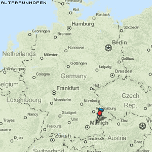 Altfraunhofen Karte Deutschland