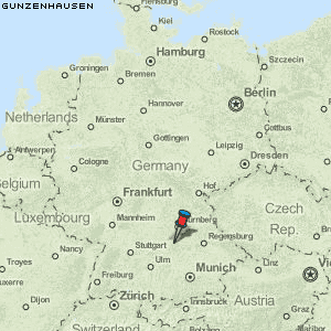 Gunzenhausen Karte Deutschland