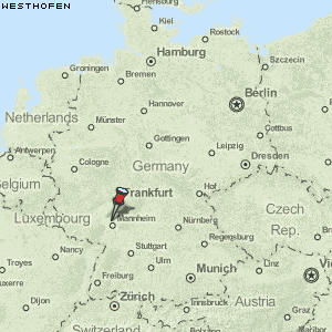 Westhofen Karte Deutschland