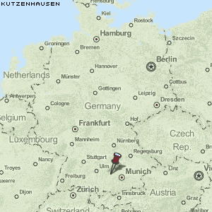 Kutzenhausen Karte Deutschland