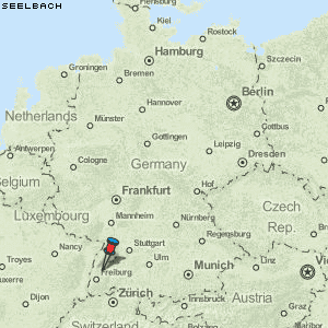 Seelbach Karte Deutschland