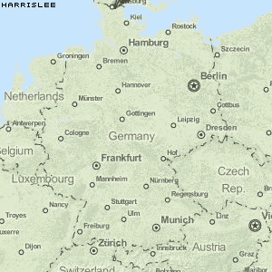 Harrislee Karte Deutschland