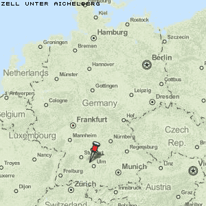 Zell unter Aichelberg Karte Deutschland