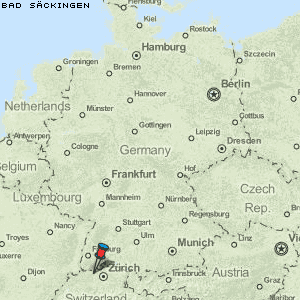 Bad Säckingen Karte Deutschland