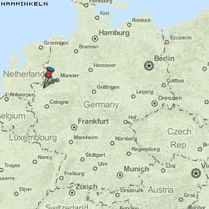 Hamminkeln Karte Deutschland