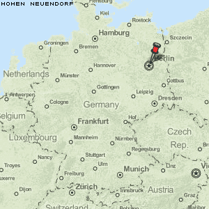 Hohen Neuendorf Karte Deutschland