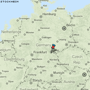 Stockheim Karte Deutschland