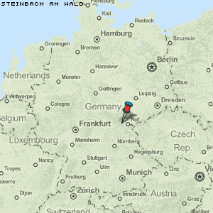 Steinbach am Wald Karte Deutschland