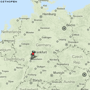 Osthofen Karte Deutschland