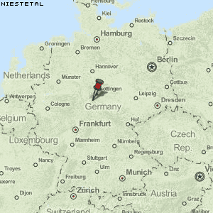 Niestetal Karte Deutschland