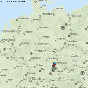 Allershausen Karte Deutschland