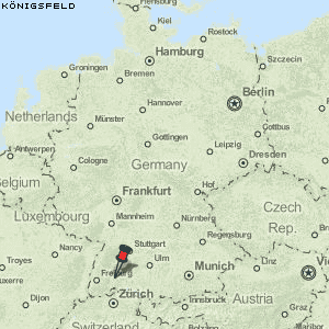 Königsfeld Karte Deutschland
