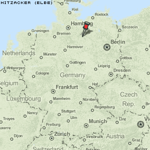 Hitzacker (Elbe) Karte Deutschland