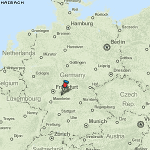 Haibach Karte Deutschland