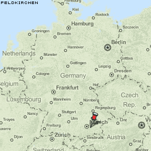 Feldkirchen Karte Deutschland
