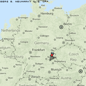 Berg b. Neumarkt i. d. OPf. Karte Deutschland