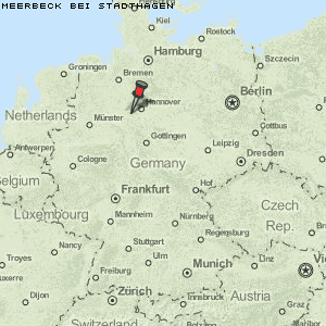 Meerbeck bei Stadthagen Karte Deutschland