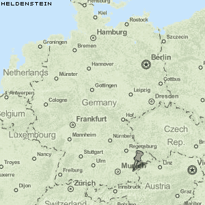 Heldenstein Karte Deutschland