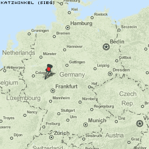 Katzwinkel (Sieg) Karte Deutschland