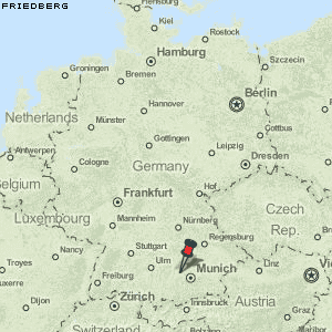 Friedberg Karte Deutschland