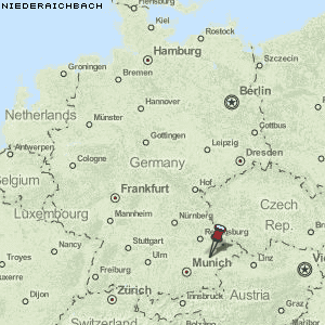 Niederaichbach Karte Deutschland