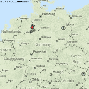 Borgholzhausen Karte Deutschland