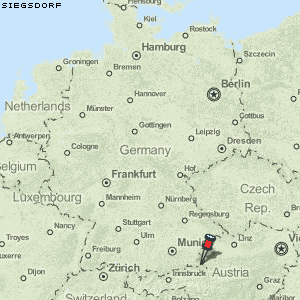 Siegsdorf Karte Deutschland