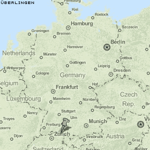Überlingen Karte Deutschland