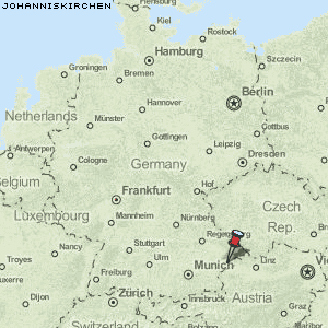 Johanniskirchen Karte Deutschland